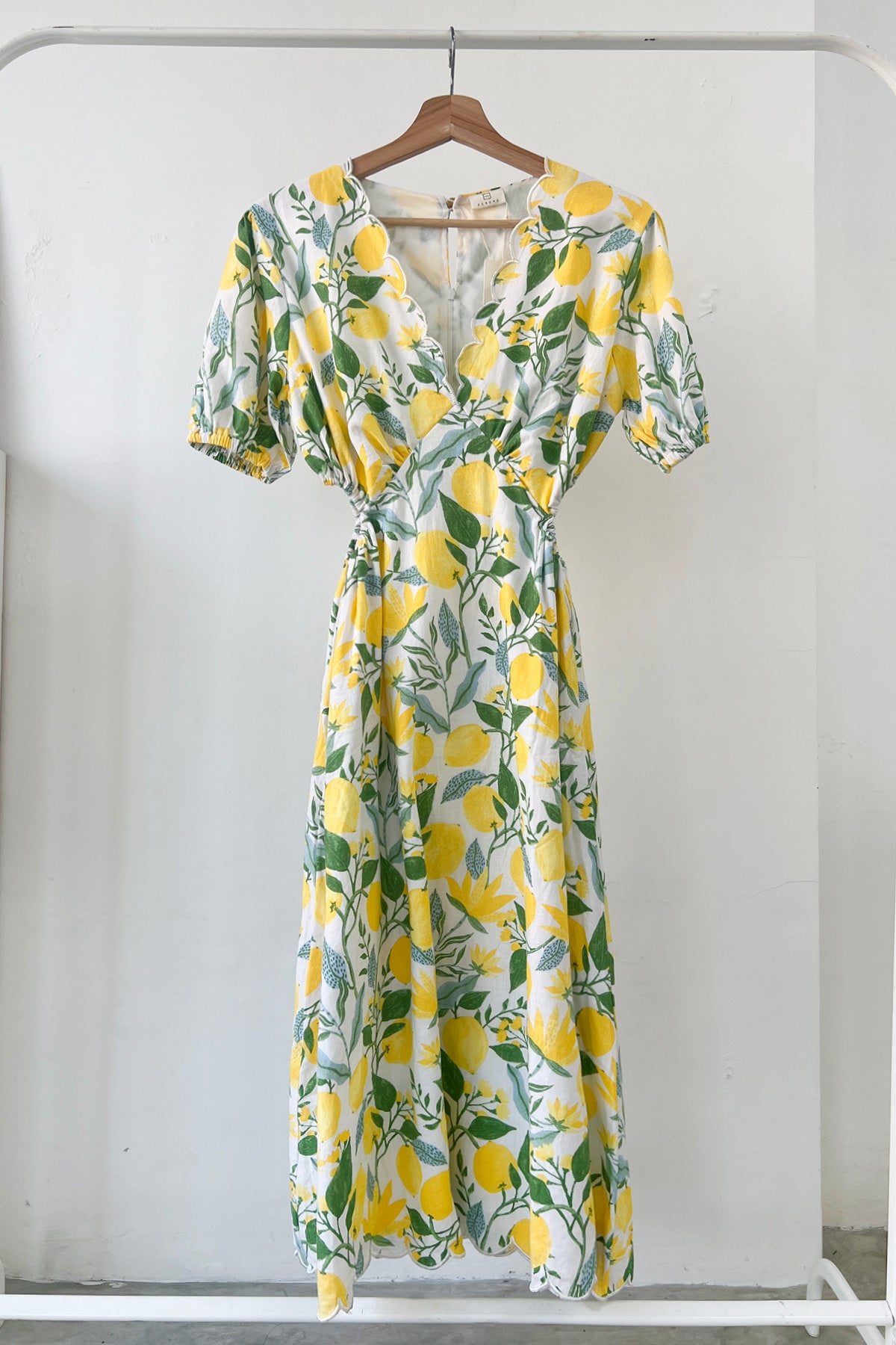 Shelly Dress Lemon Garden
