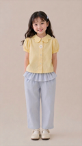 Tulip Petite Blouse Yellow