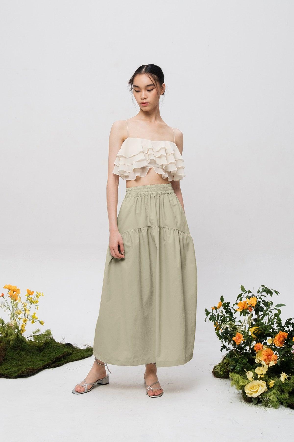 Ailee Skirt Sage - EESOME