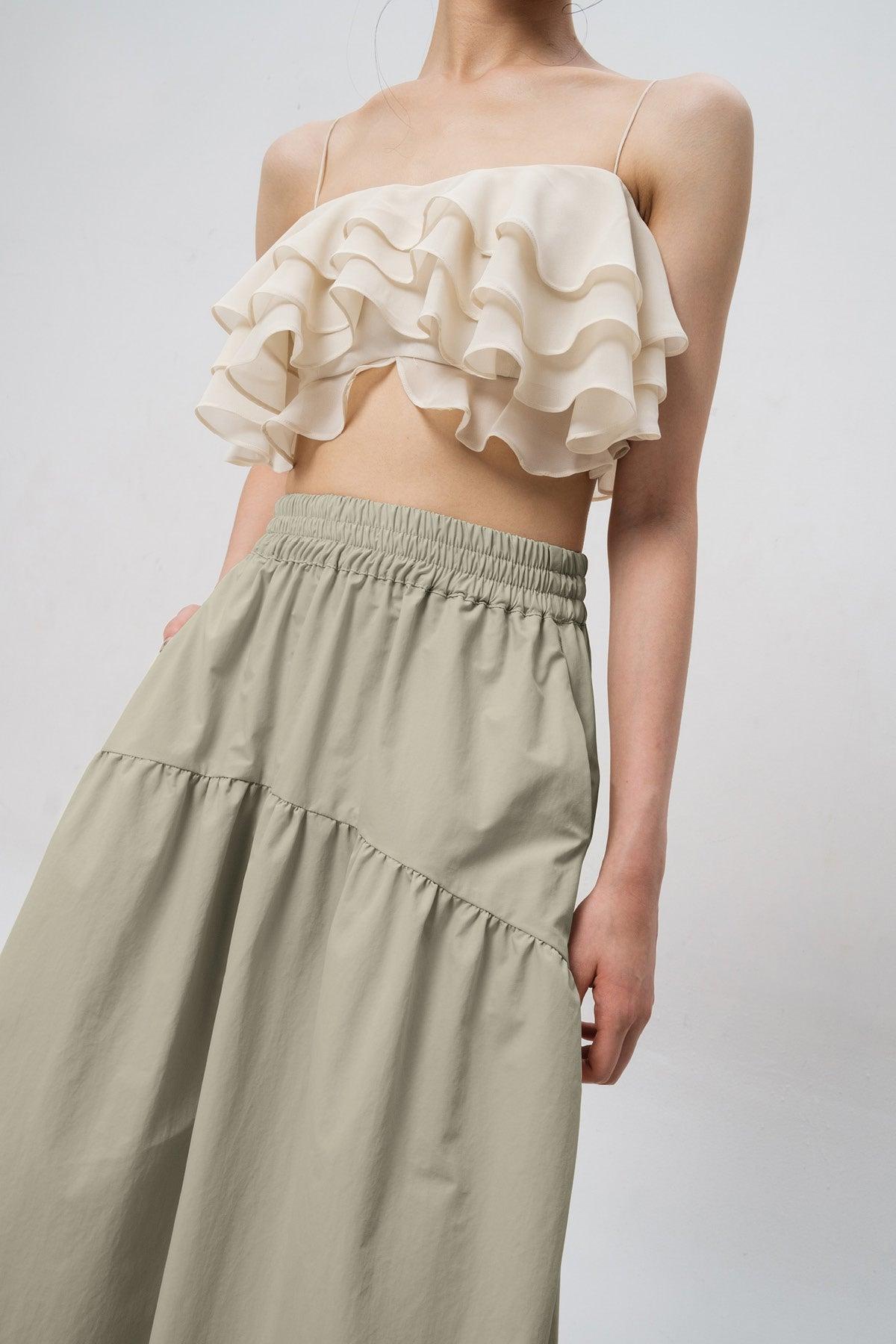 Ailee Skirt Sage - EESOME