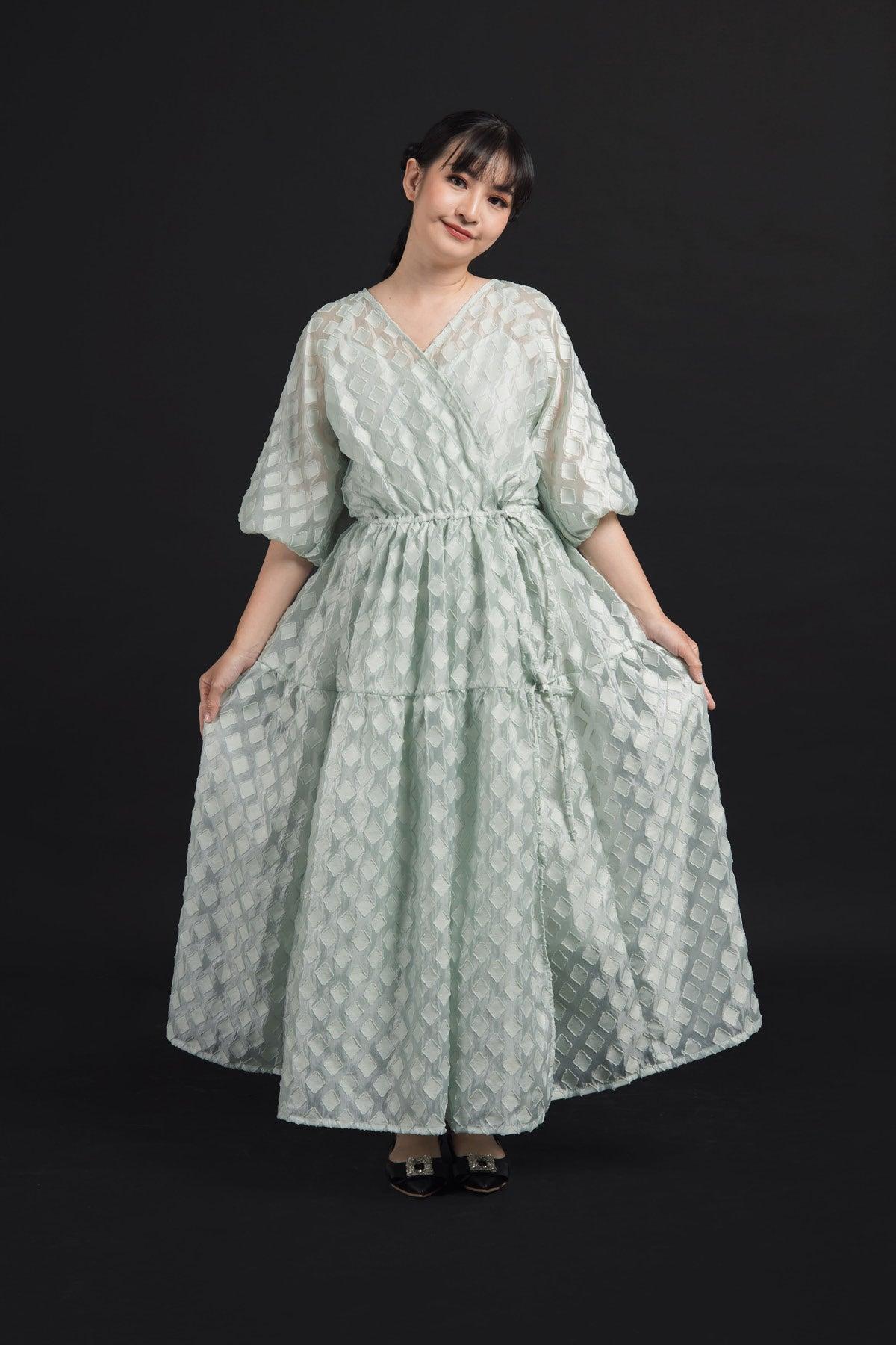 Alice Dress Mint Green - EESOME