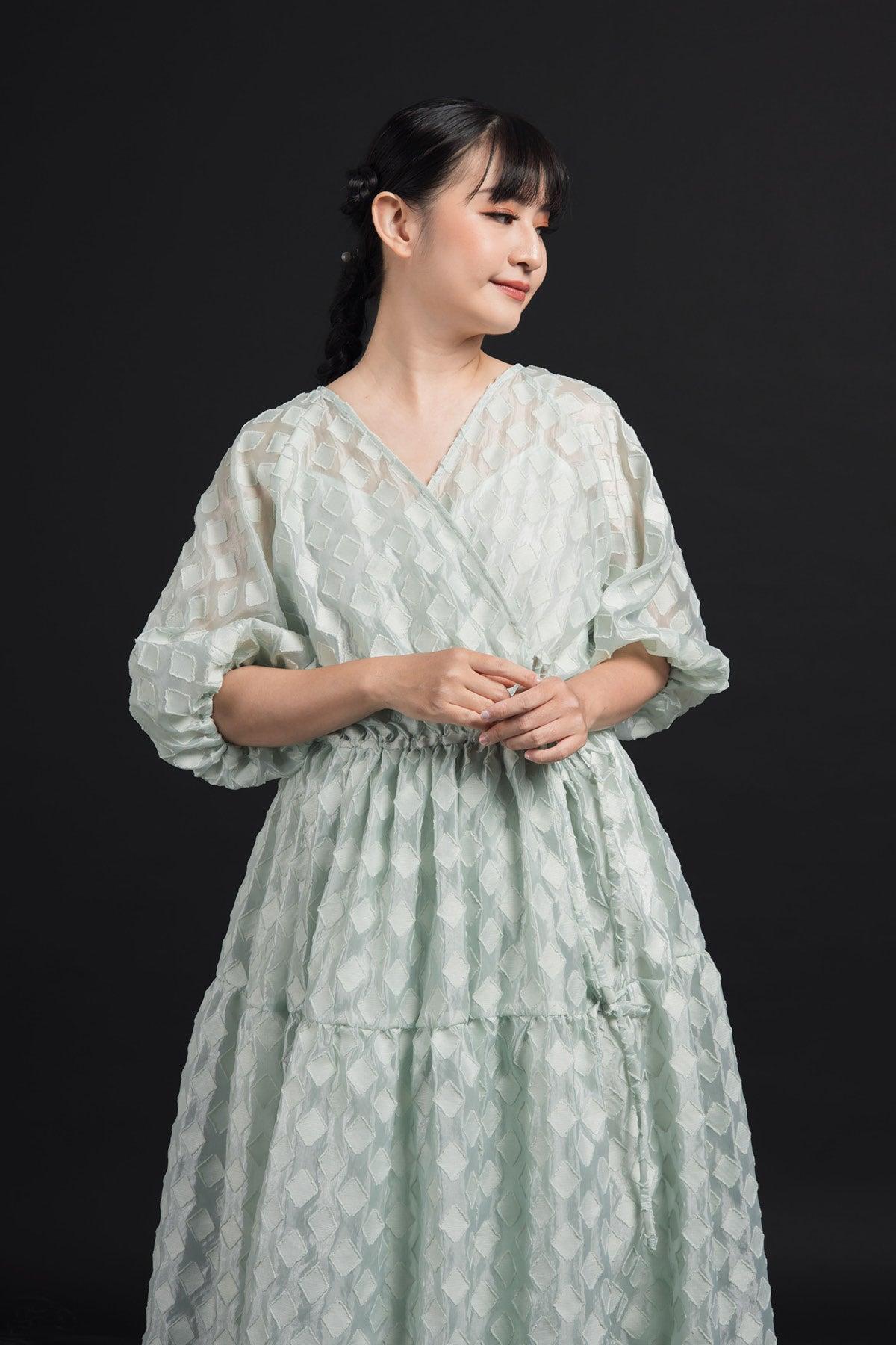 Alice Dress Mint Green - EESOME