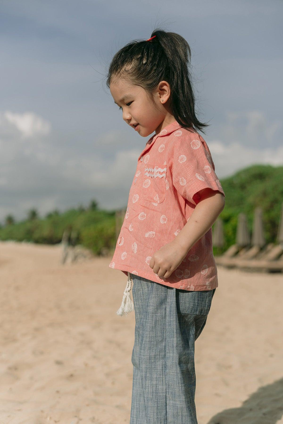 Ari Petite Pants Blue - EESOME