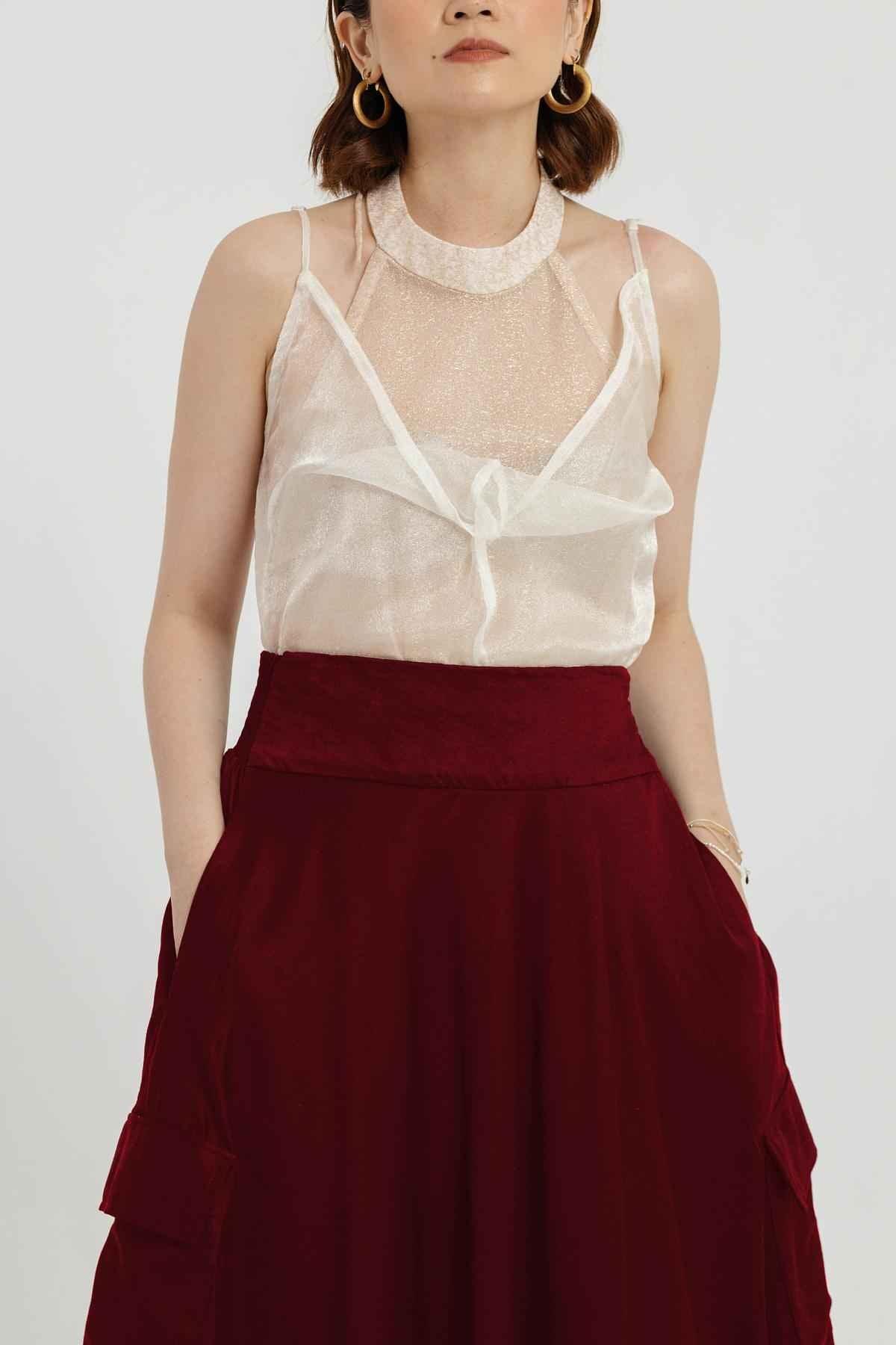 Arie Skirt Red - EESOME