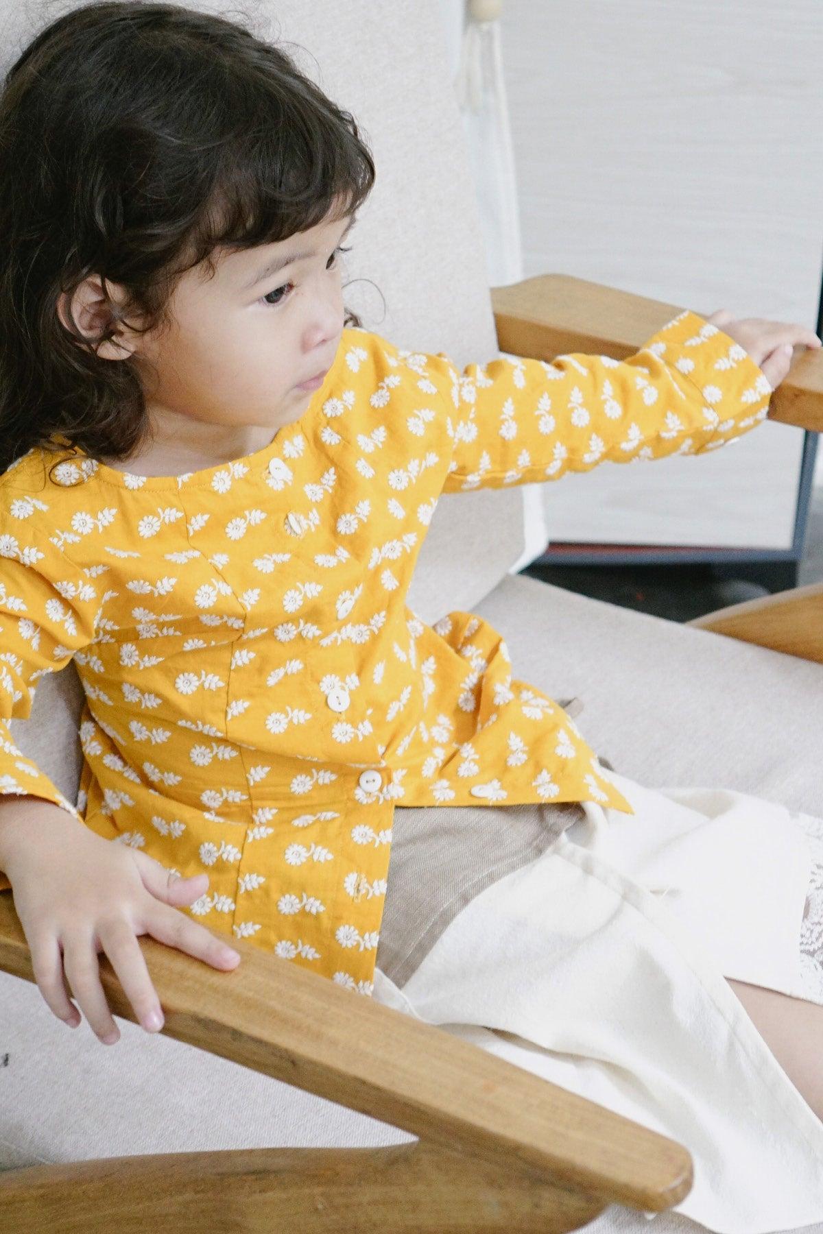 Atlas Petite Skirt Beige/Brown - EESOME