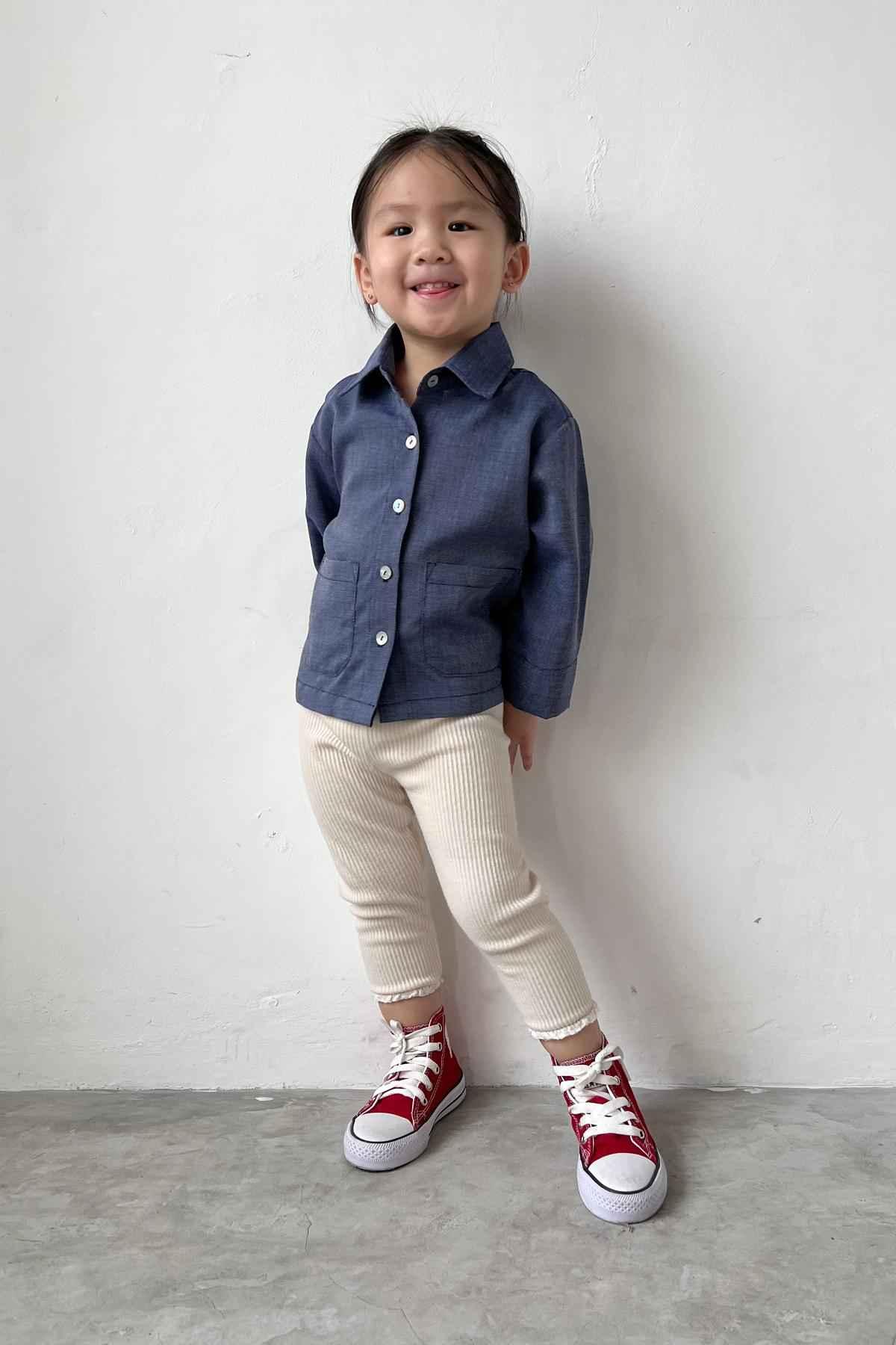 Bira Petite Shirt Denim - EESOME