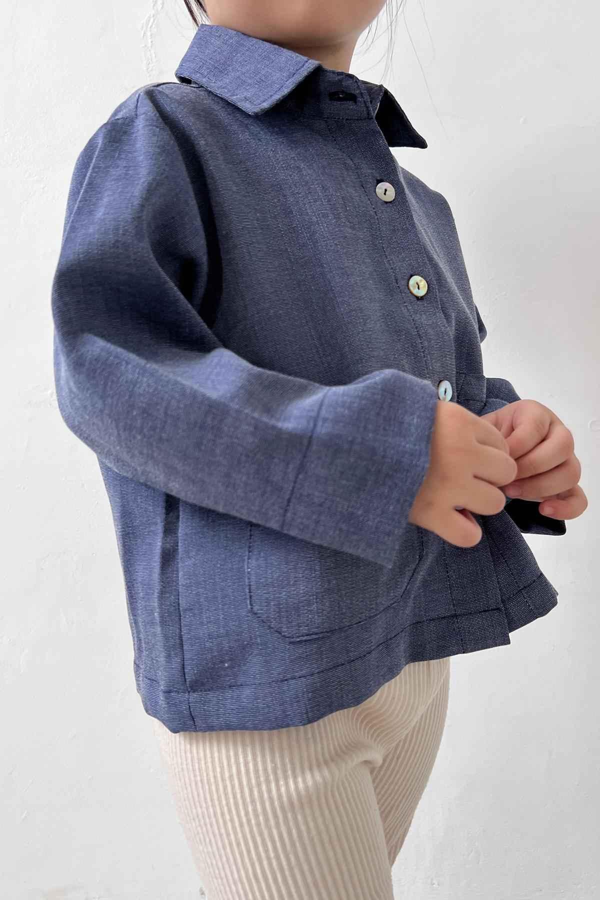 Bira Petite Shirt Denim - EESOME