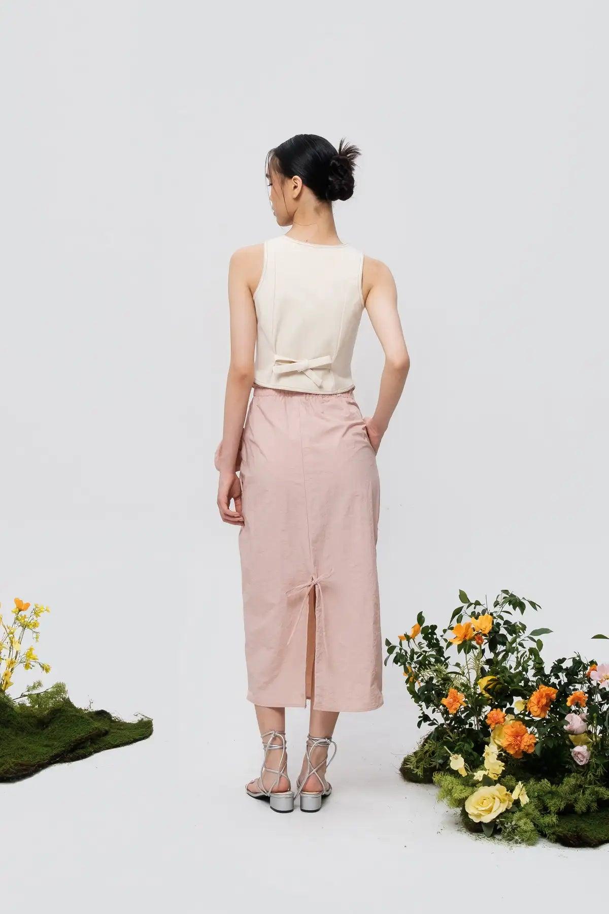 Bloom Skirt Dusty Pink - EESOME