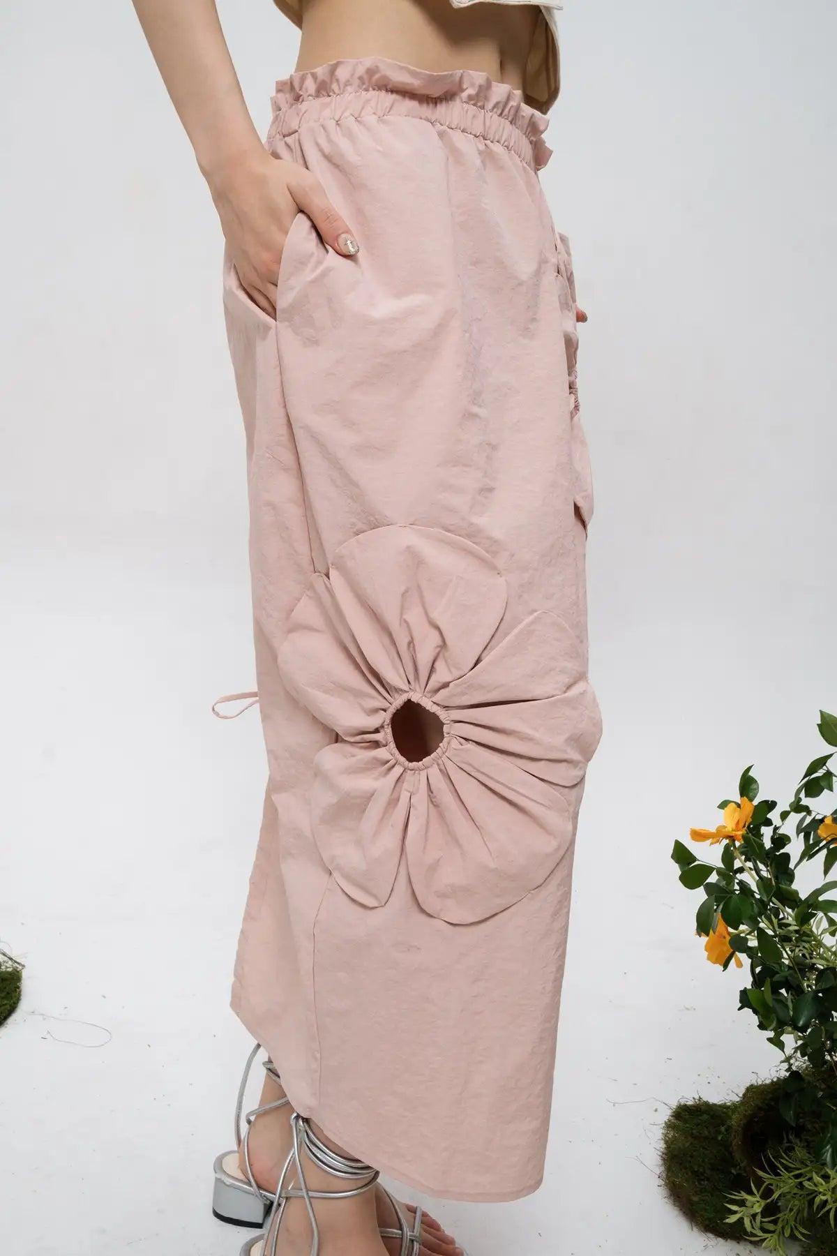 Bloom Skirt Dusty Pink - EESOME