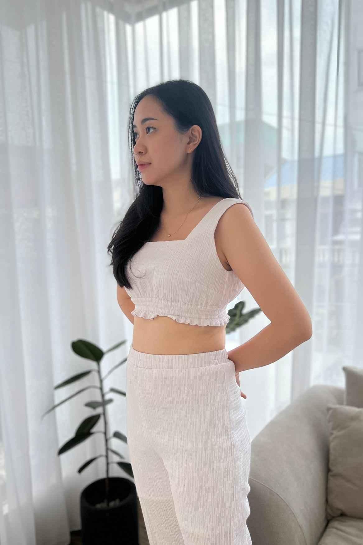 Bobbi Bra Top Cloud White - EESOME