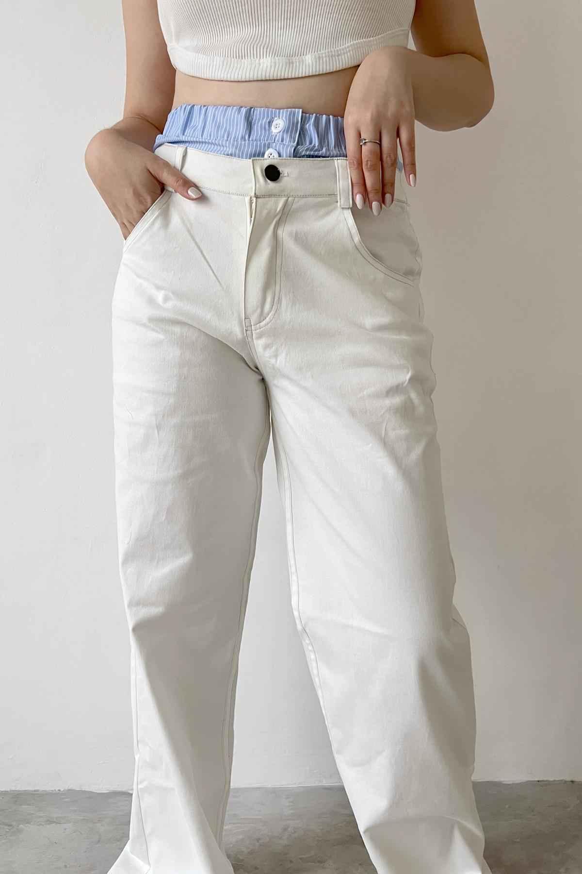 Boxeur Jeans Off White - EESOME