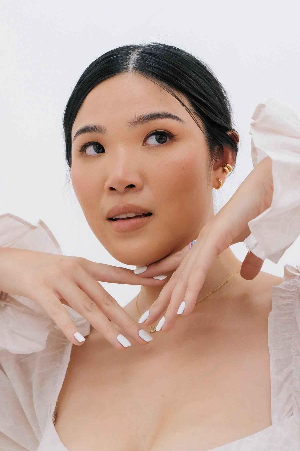 Buih Blouse Nude - EESOME