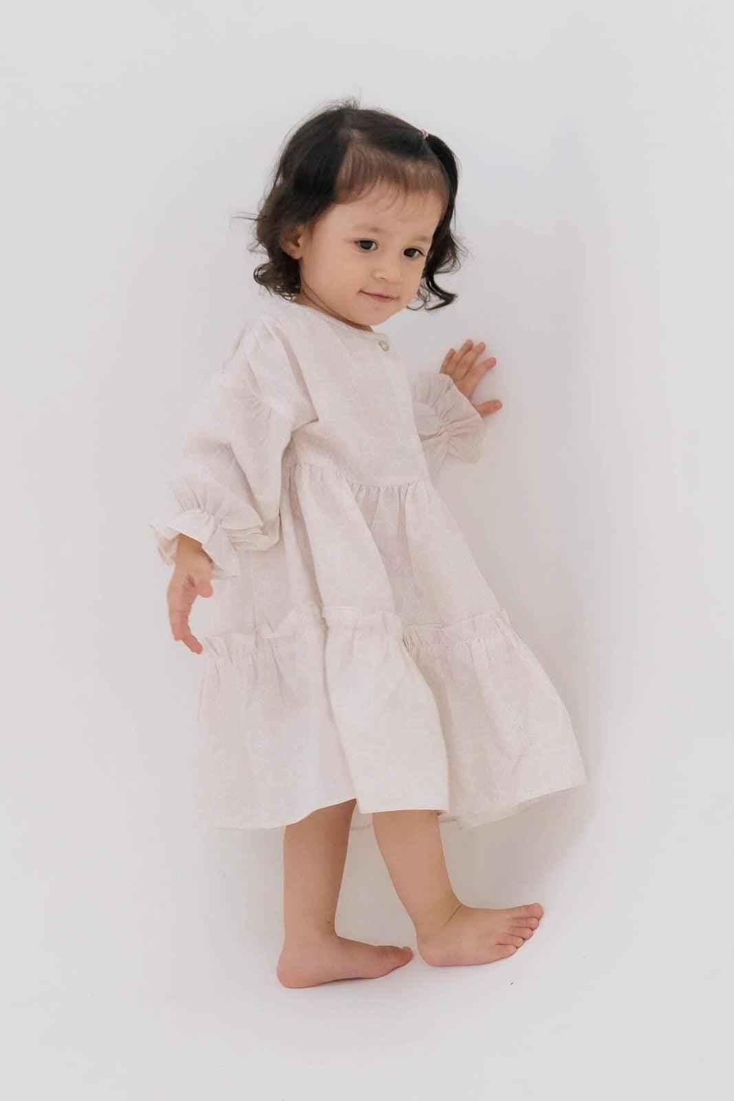 Buih Petite Dress Nude - EESOME