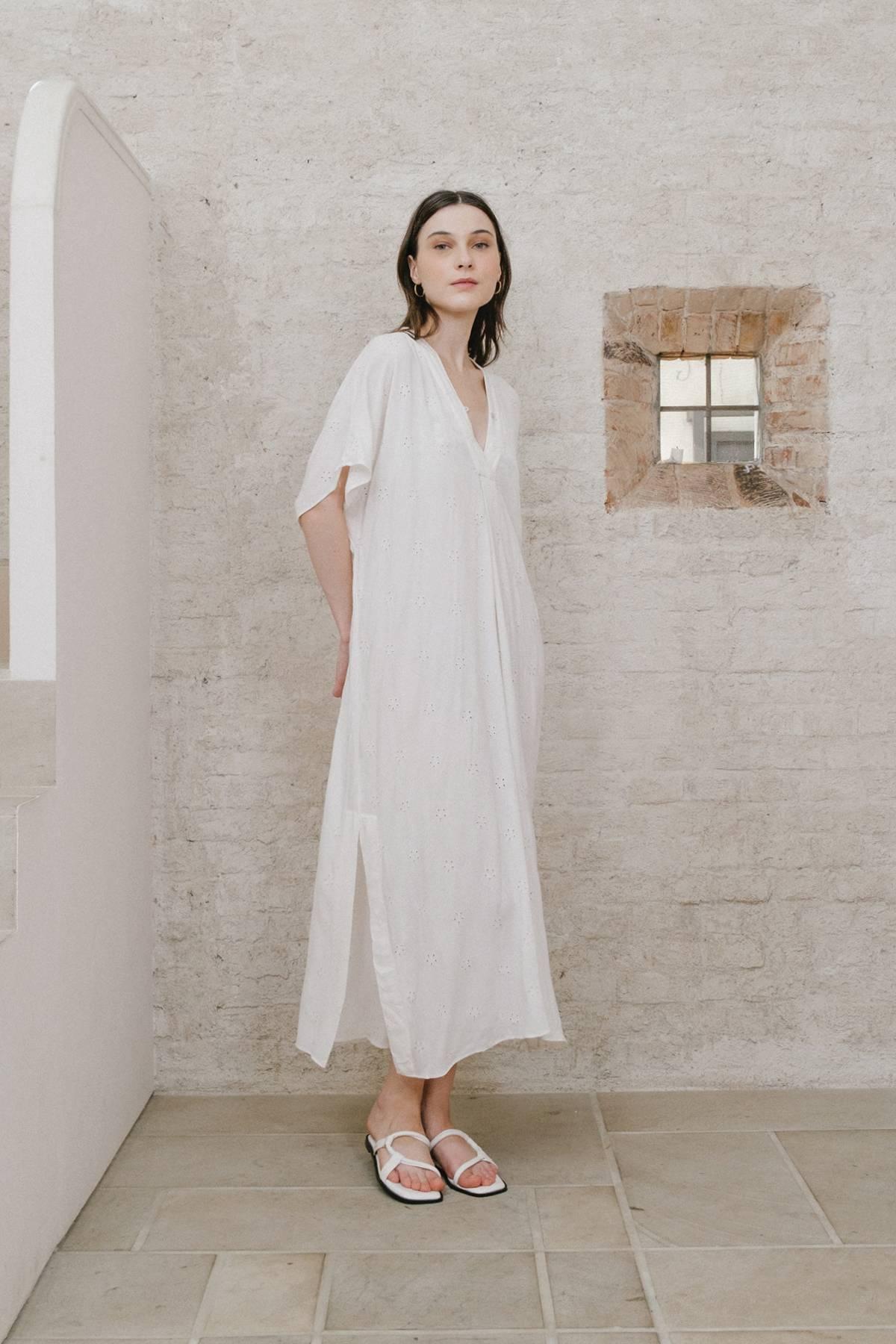 Buro Dress Off White - EESOME