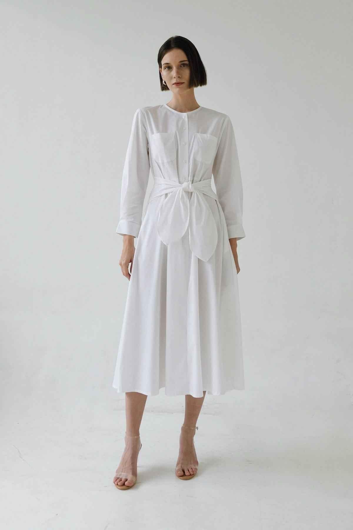 Cornelia Dress Off-White - EESOME