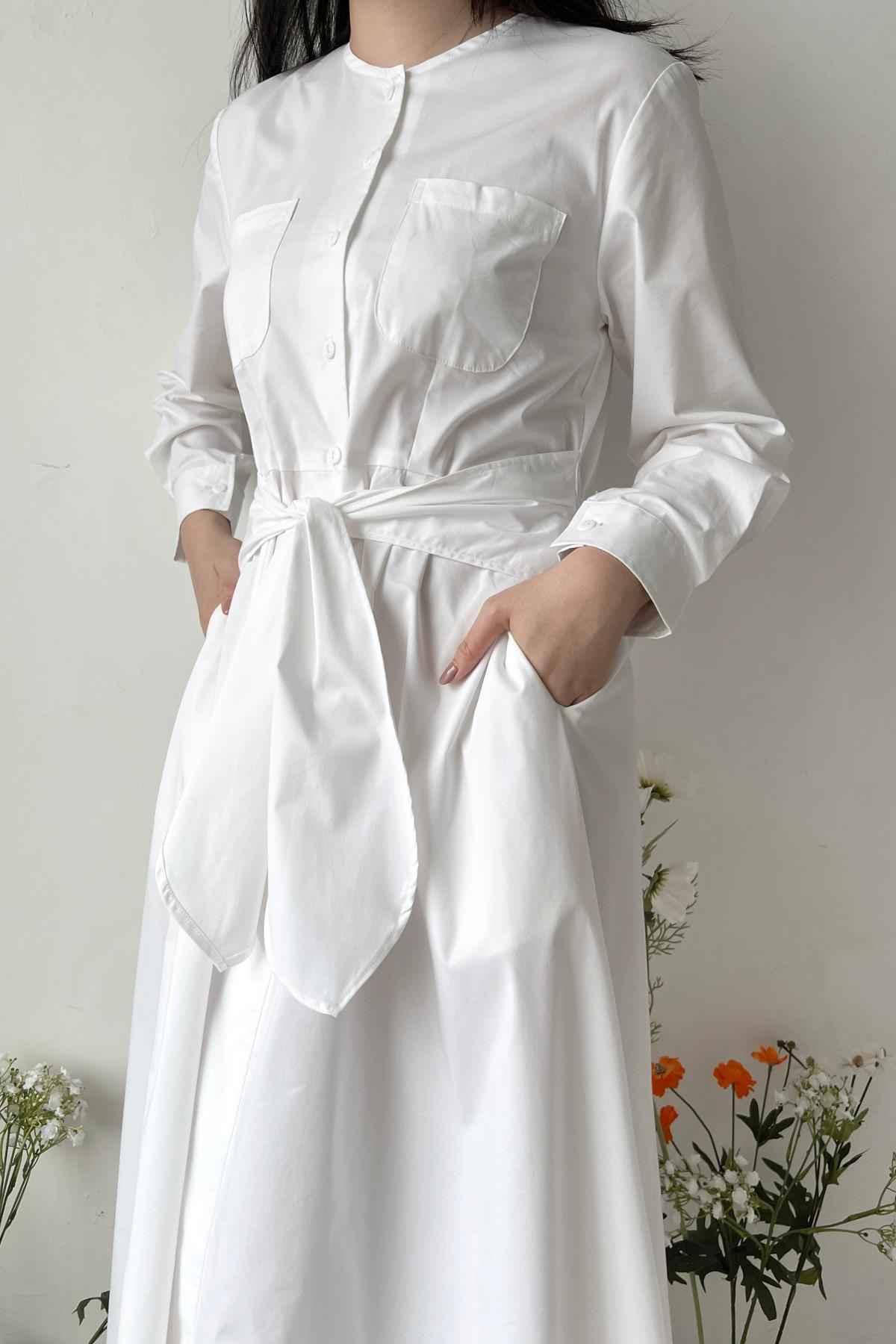 Cornelia Dress Off-White - EESOME