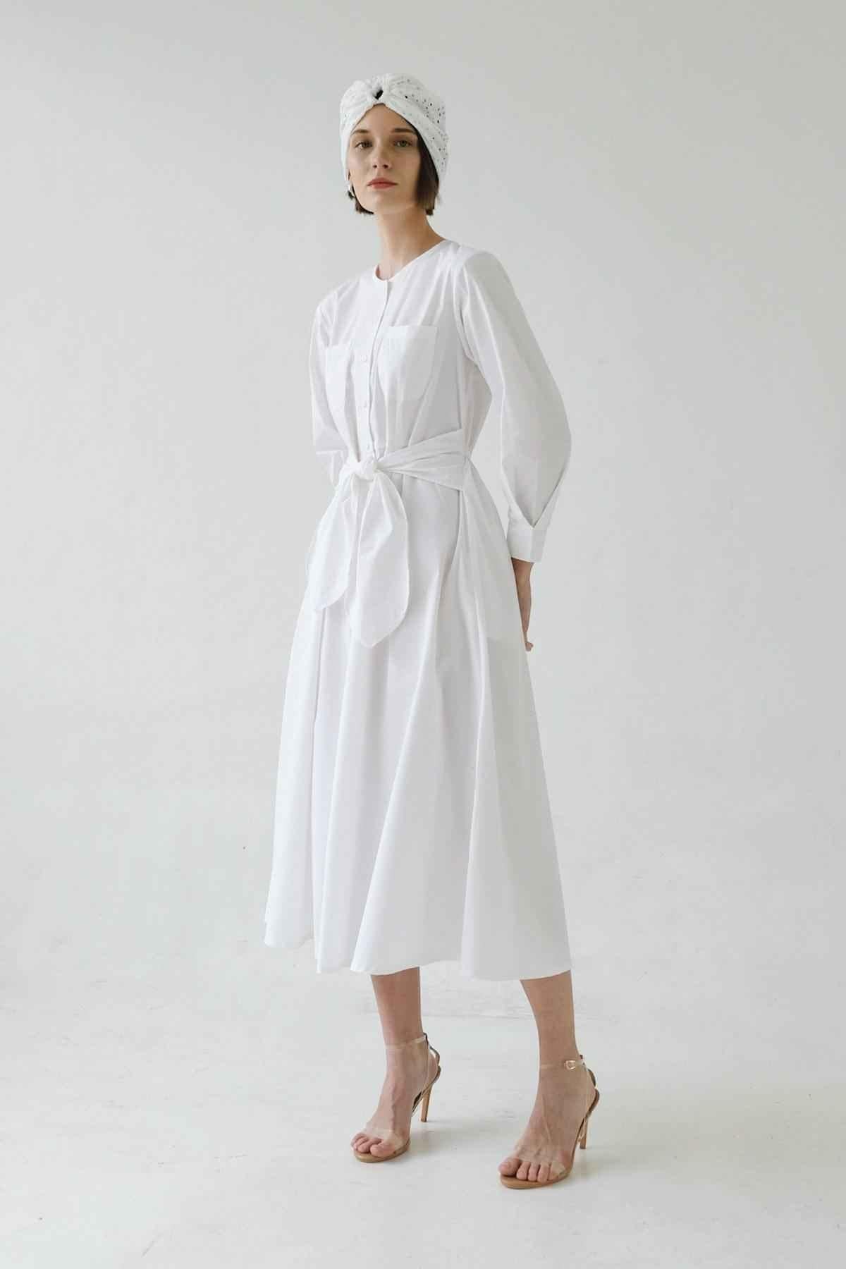 Cornelia Dress Off-White - EESOME