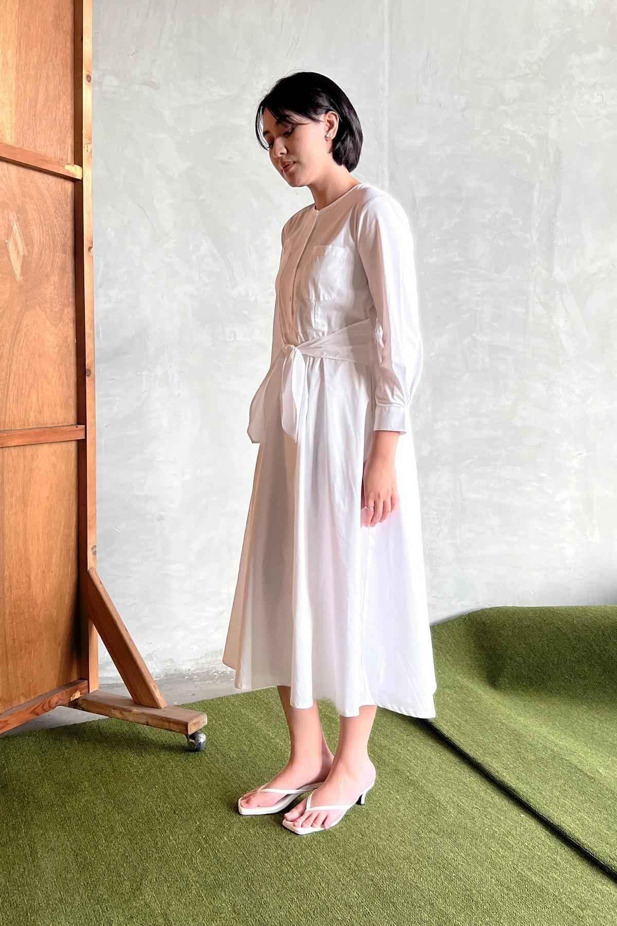 Cornelia Dress Off-White - EESOME