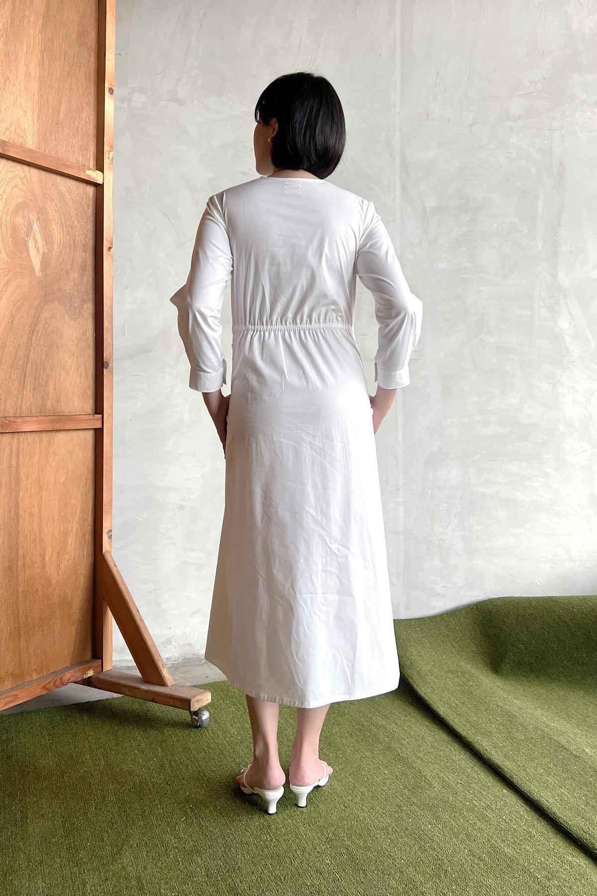Cornelia Dress Off-White - EESOME