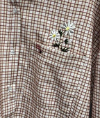 Daisybug Oversized Shirt Plaid Red