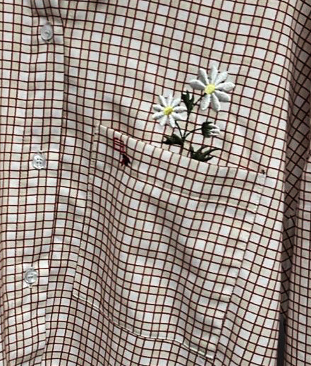 Daisybug Oversized Shirt Plaid Red