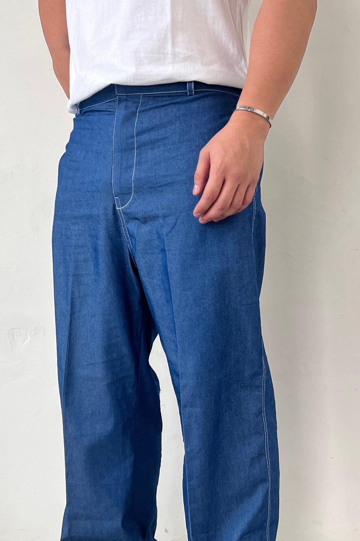 Drew Pants Blue - EESOME
