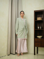 Zahra Tunic Sage/Pink
