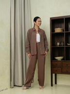 Brunch Shirt L/S Choco Berry