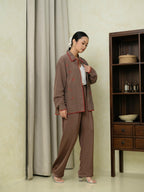 Brunch Shirt L/S Choco Berry