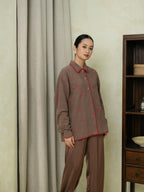 Brunch Shirt L/S Choco Berry