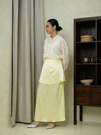 Raia Layer Skirt Butter Yellow