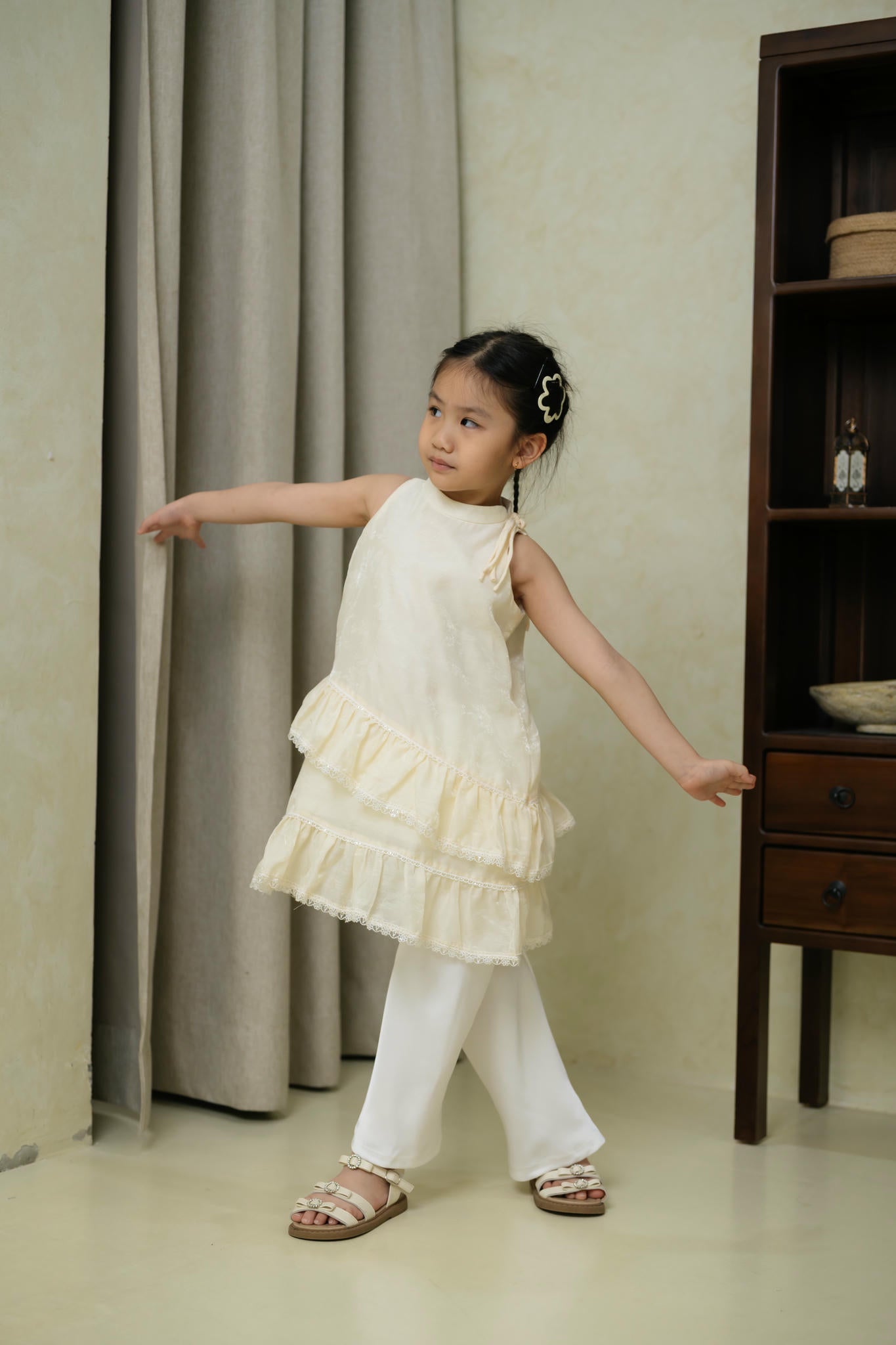 Liang Petite Dress Porcelain