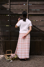 Ete Maxi Skirt Peach Cream