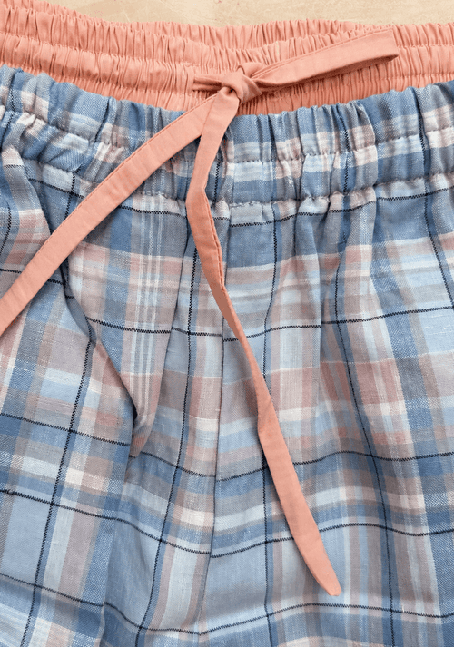 Ete Pjamas Pants Blue Lilac detail