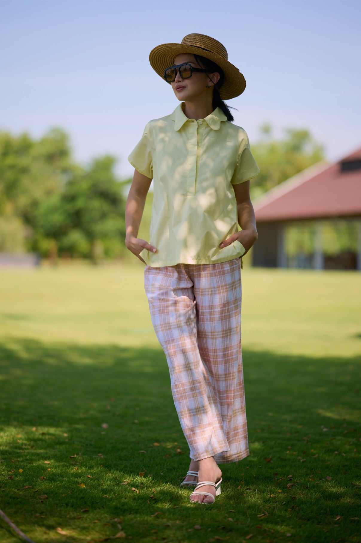 Ete Pjamas Pants Peach Cream