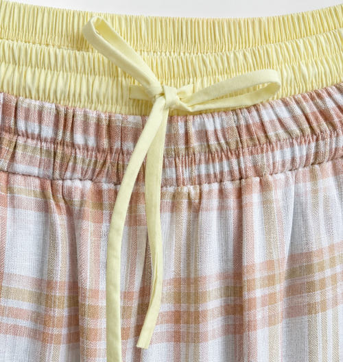 Ete Pjamas Pants Peach Cream detail