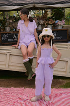 Fleur Petite Jumpsuit Lilac