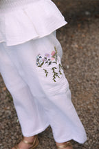 Fleur Petite Jumpsuit Off white
