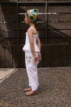 Fleur Petite Jumpsuit Off white