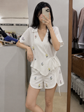 Fleur Shorts Off White
