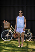 Fleur Shorts Off white