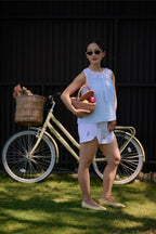 Fleur Shorts Off white