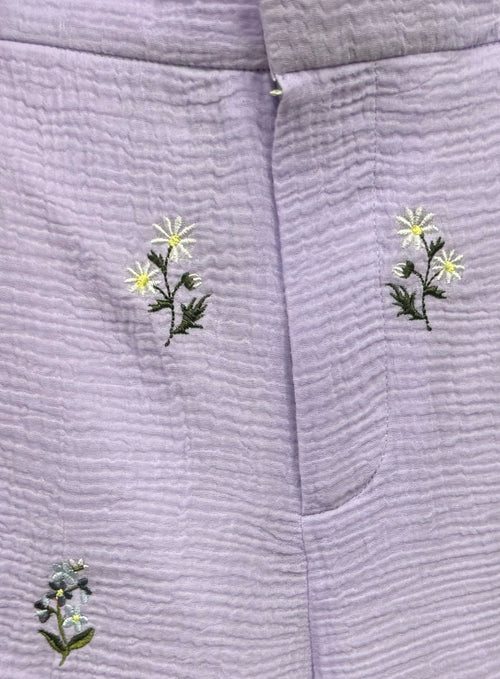 Fleur Shorts Lilac