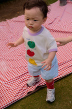 Fruit Petite Tee White-Lilac
