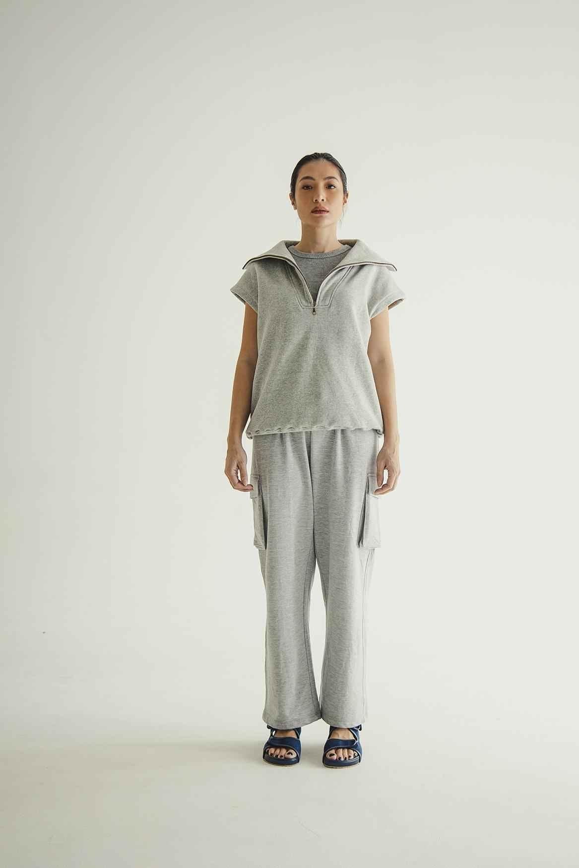 Gilet Outer Misty Grey - EESOME