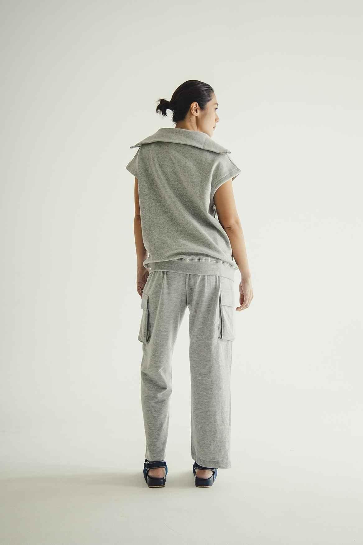 Gilet Outer Misty Grey - EESOME
