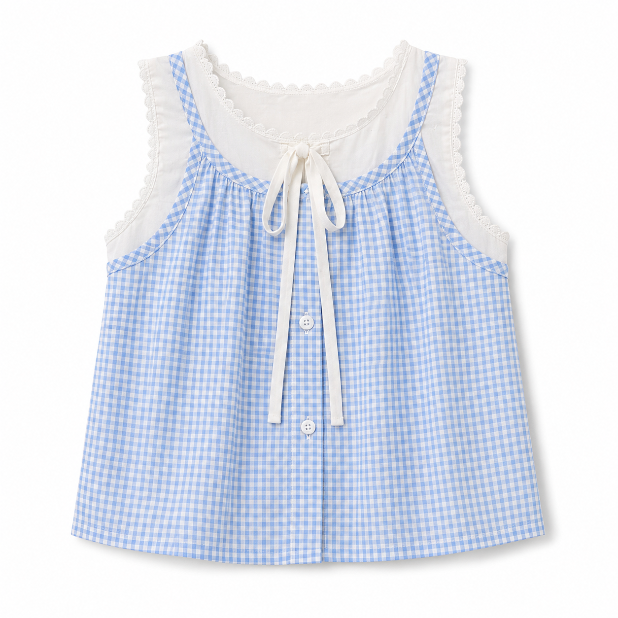 Ginny Petite Top Blue
