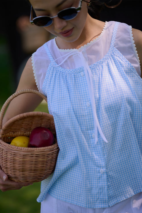 Ginny Top Blue