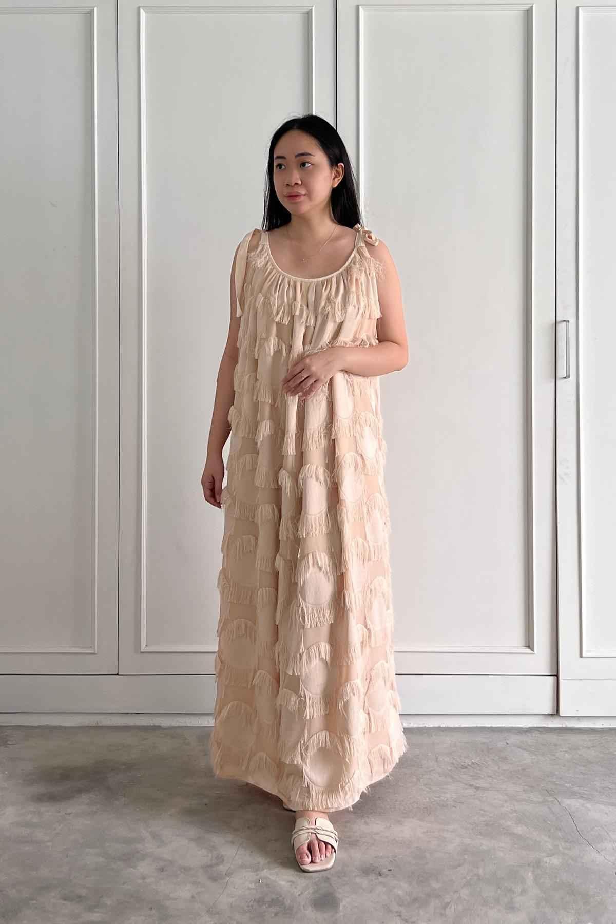 Giselle Dress Nude - EESOME