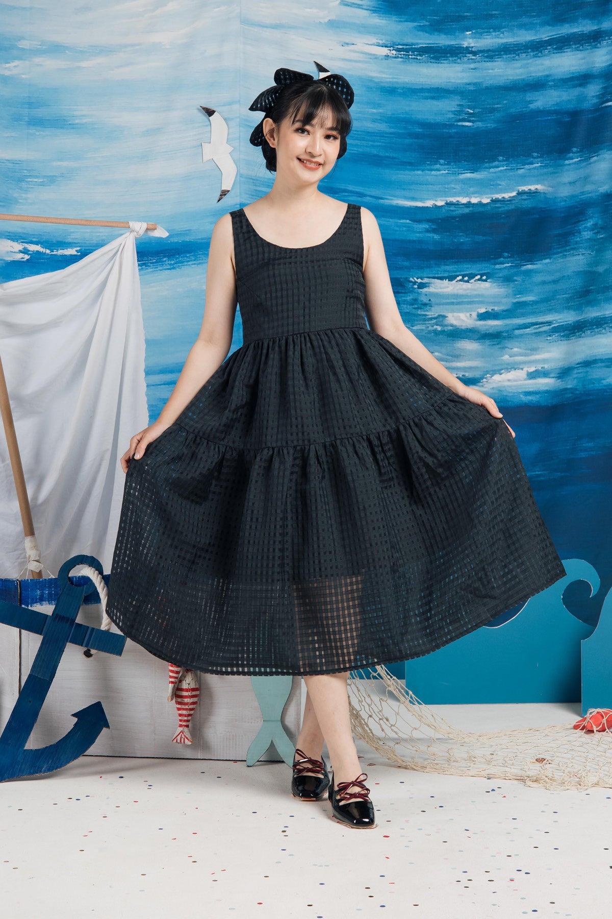 Grace Dress Black - EESOME